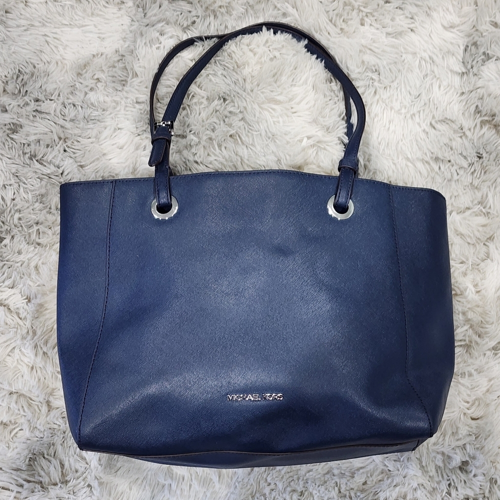 MICHAEL KORS | Jet Set Travel Tote Color | Navy Blue - Picture 2 of 13